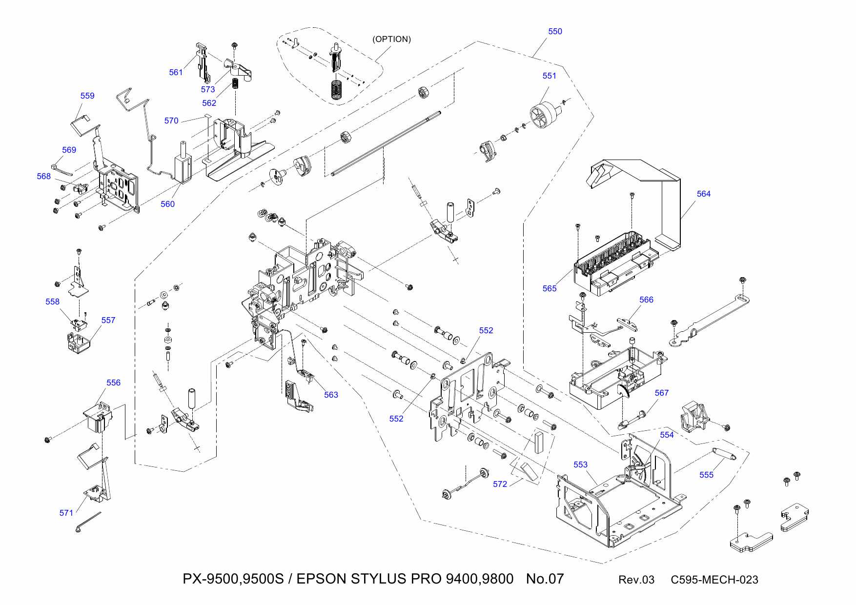 EPSON StylusPro 9400 9800 Parts Manual-6